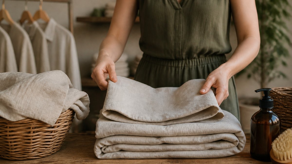 How to Care for Organic Linen Bedding